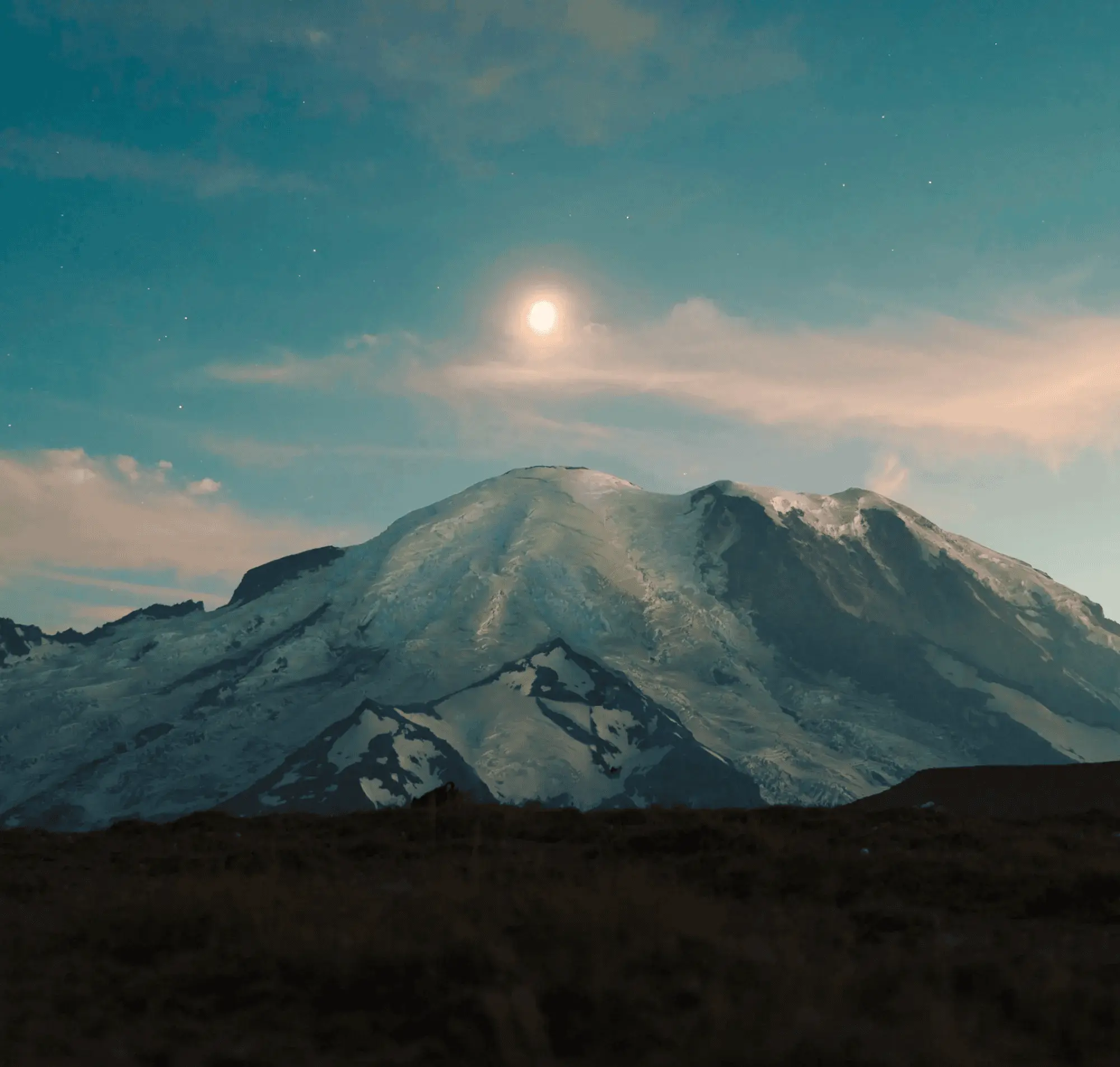Mountain landscape background